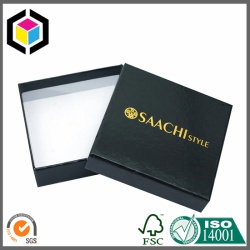Gold Foil Logo Cardboard Gift Paper Box