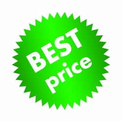 green color best price sticker for promotion