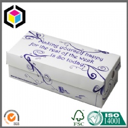 Shoes Cardboard Packaging Box with Custom Color Print