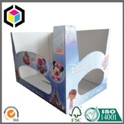 Glossy Color Stackable Corrugated Cardboard Display Box