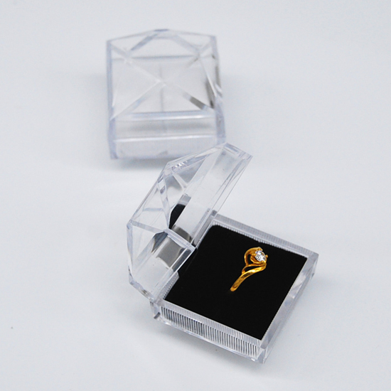 Transparent Rigid Acrylic Rigid Gift Box with Inlay Shangai