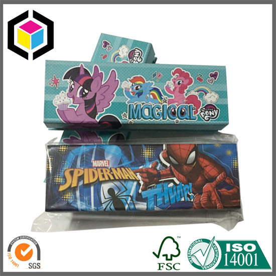 Magnet Close Rigid Cardboard MARVEL Paper Pencil Box