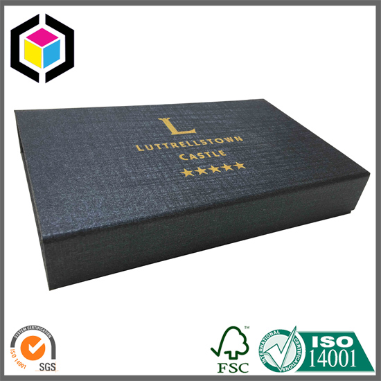 EVA Foam Custom Black Cardboard Paper Gift Box China