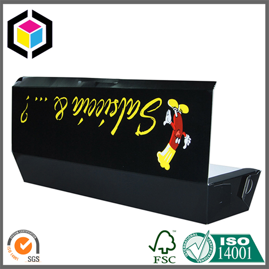 Full Color Printing Hot Dog Food Grade Paper Tray Box