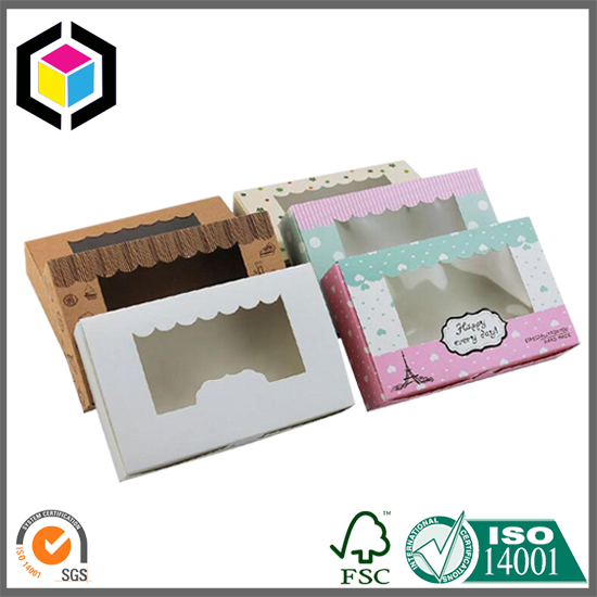 Wholesale Cupcake Biscuit Cookie Candy Color Print Paper Box