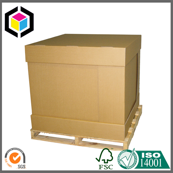 Huge Size Heavy Duty Corrugated Pallet Moving Box