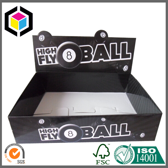 Foldable Glossy Color Corrugated POP Display Box