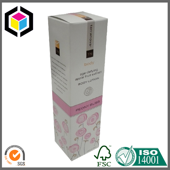 Lotion Paper Packaging Box, STE Box Style