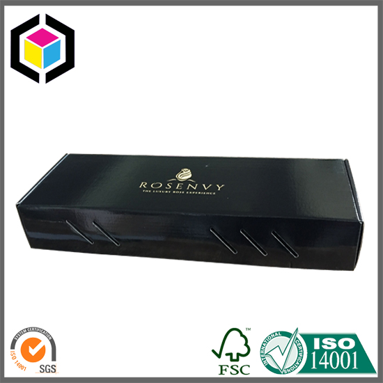 Glossy Color Print Fresh Flower Cardboard Corrugated Shipping Box