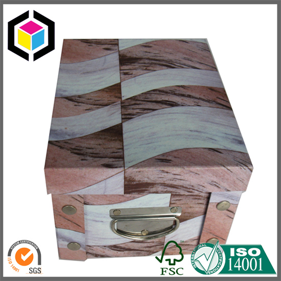 Folding Cardboard Paper Storage Gift Box with Lid