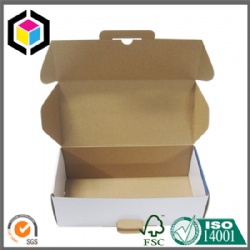 Locking Tab Custom Color Print Cardboard Paper Shipping Box