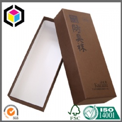 Color Print Cardboard Paper Packaging Box for Socks