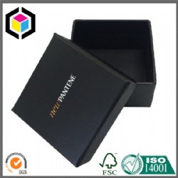 Black Color Separated Lid Rigid Cardboard Paper Gift Box China