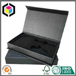 EVA Foam Custom Black Cardboard Paper Gift Box China