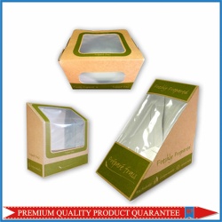 Sandwich Food Paper Box with Window