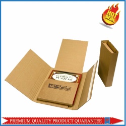Thickness Adaptable Brown Mailing Box