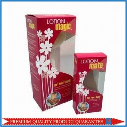 Clear Window Color Cardboard Paper Box