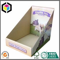 Color Printed Corrugated Display Box; Cardboard PDQ