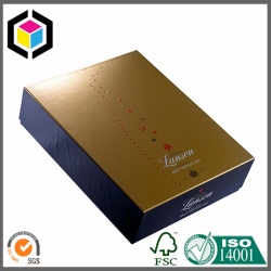 CMYK Full Color Litho UV Print Metallic Paper Box