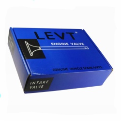 blue color print folding corrugated box