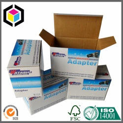 Glossy Color Print Custom Corrugated Box