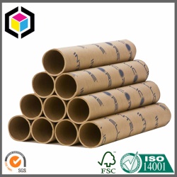 Custom Logo Color Print Round Paper Tube