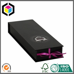 Matte Black Color Hair Extension Paper Box