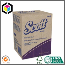 Hair & Body Wash Corrugated Packaging Box