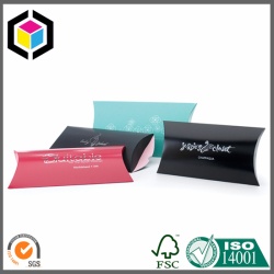 Apparel Color Print Paper Pillow Boxes