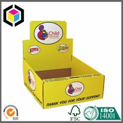 Color Print Counter Cardboard POP Display Box