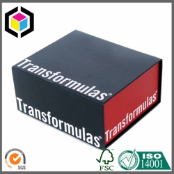 Matte Black Folding Drawer Gift Box
