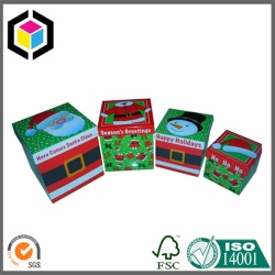 Lift Off Lid Two Pieces Christmas Gift Box