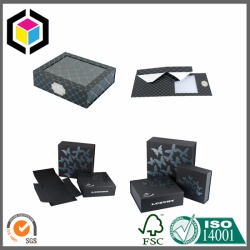 Clear Window Color Print Collapsible Gift Box