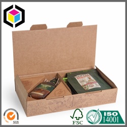 Color Print Brown Kraft Corrugated Paper Box