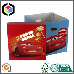 Two Pieces Detachable Lid Storage Corrugated Boxes