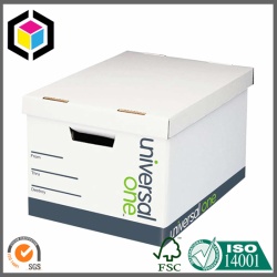 Two Piece Lift Lid Off Corrugated Storage Box
