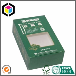 CMYK Full Color Print Window Paper Box