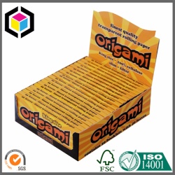 Single Wall Full Color Offset Print Corrugated Cardboard Display Box