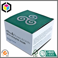 Silver Foil Logo STE Color Print Mask Paper Box