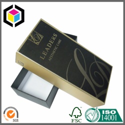 Gold Edge Full Color Print Jewelry Makeup Paper Gift Box