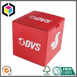 Bottom Self Locking Matte Color Corrugated Paper Box