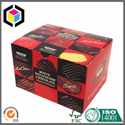 Custom Full Color Print Packaging Chocolate Paper Box