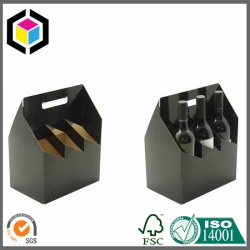 6 Pack Beer Carrier Box Beer Basket Corrugated Box