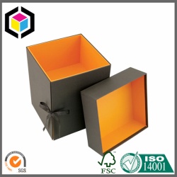 Chocolate Brown Colour Rigid Hamper Tier Paper Gift Box