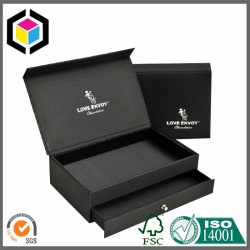 Black Color Design Fashion Cosmetics Gift Box, Jewelry Box