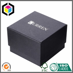 High Quality Lift Lid Off Black Watch Gift Box
