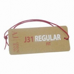 garment jeans paper hang tags