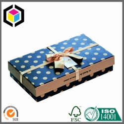 Popular Chocolate Box with Tray Ribbon Tie Gift Box
