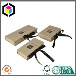 Cardboard Ribbon Tie Chocolate Paper Box Gift