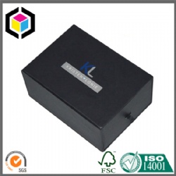 Black Ribbon Pull Cardboard Gift Paper Box